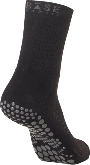 Base 33 Crew Grip Socks for Pilates, Yoga, Martial Arts, Lifting and Barre
