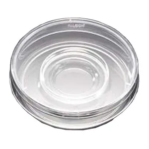 BD Medical 353653 Falcon Clear Polystyrene Sterile Center Well In Vitro Fertilization Dish with Lid, 60mm Diameter, 15mm Height, 20mL Capacity, Pack of 500