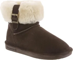 BEARPAW Abby Youth Multiple Colors | Youth's Boot Classic Suede | Youth's Slip On Boot | Comfortable Winter Boot