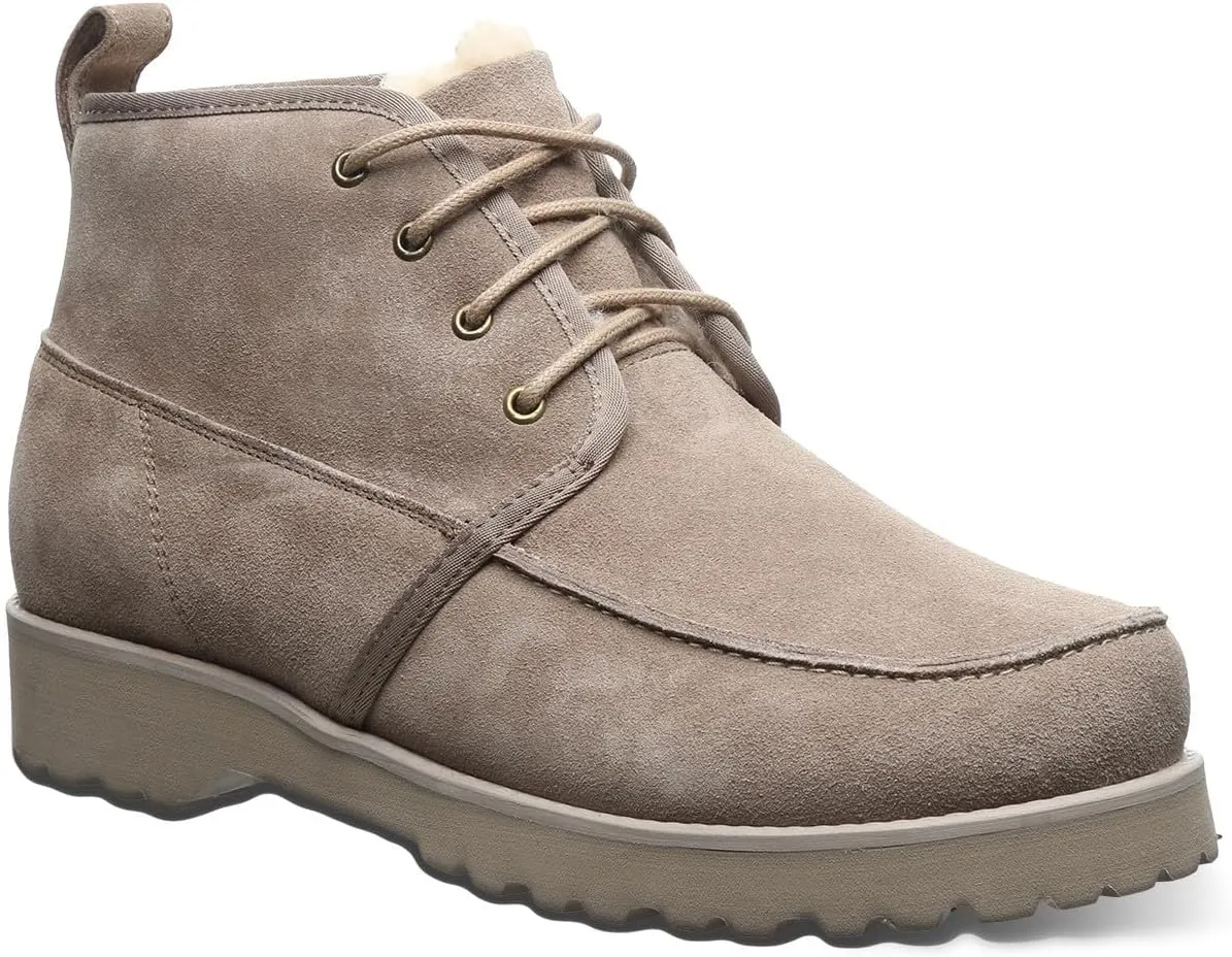 BEARPAW Men's Kyle Boot | Classic Suede Lace-Up Boot