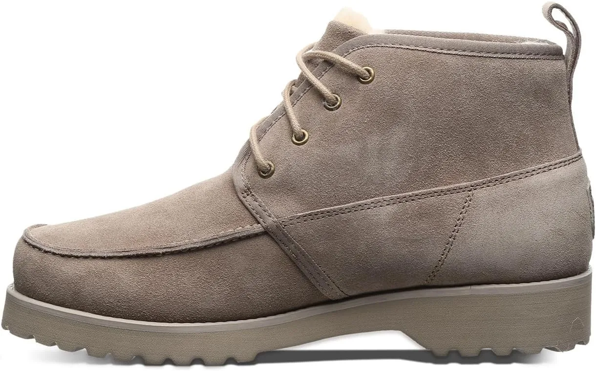 BEARPAW Men's Kyle Boot | Classic Suede Lace-Up Boot