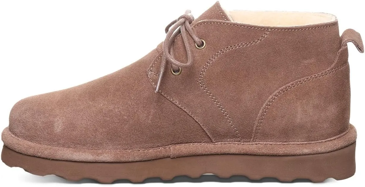 BEARPAW Men's Ryker Boot | Men's Boot Classic Suede | Men's Boots | Lightweight Lace-Up Boot