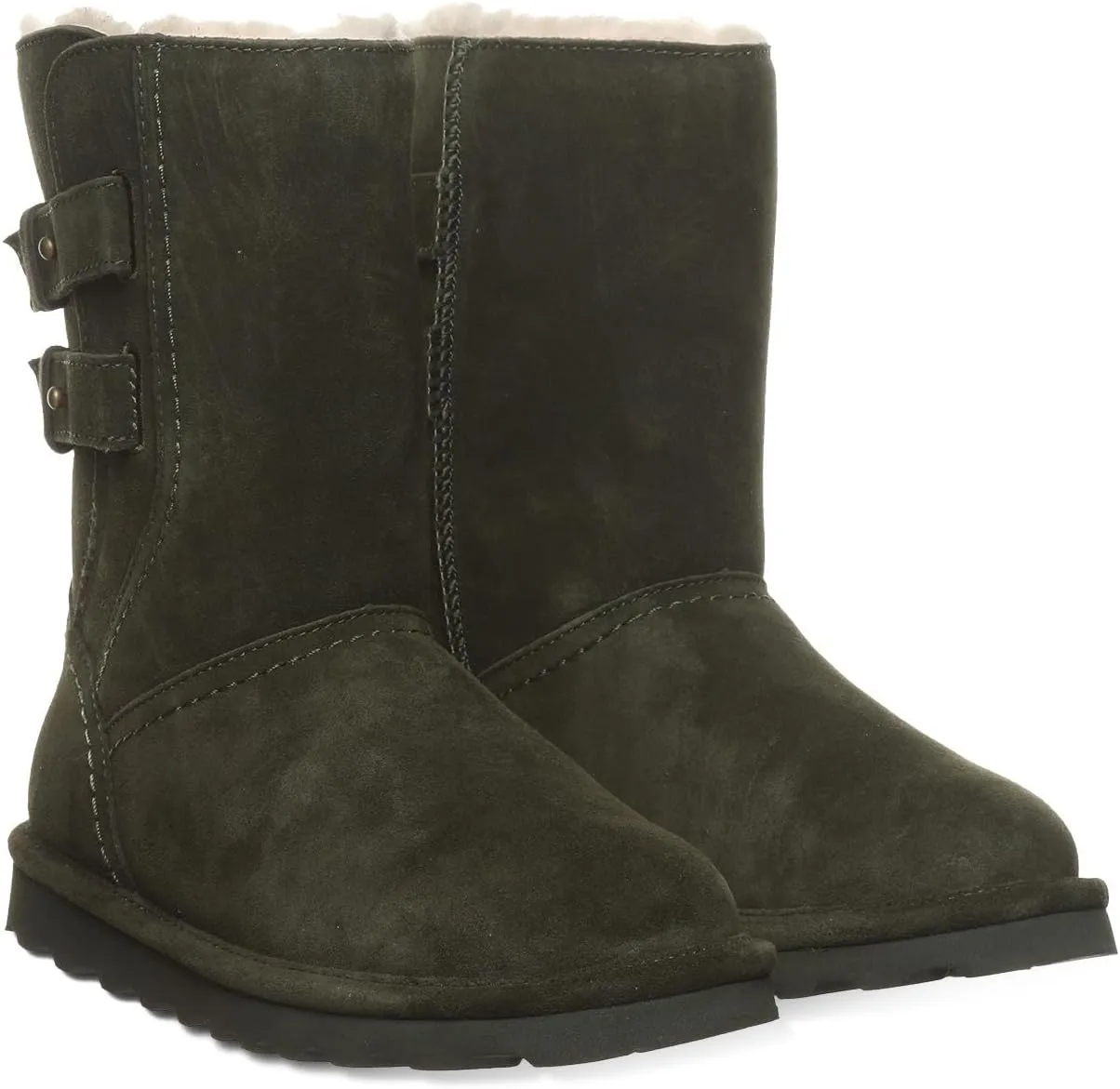 BEARPAW Women's Aurelia Boot | Women's Boot Classic Suede | Women's Pull On Boot | Comfortable Winter Boot | Multiple Colors & Sizes