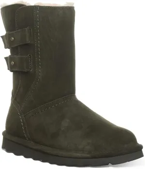 BEARPAW Women's Aurelia Boot | Women's Boot Classic Suede | Women's Pull On Boot | Comfortable Winter Boot | Multiple Colors & Sizes