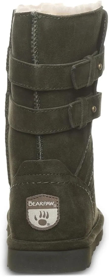 BEARPAW Women's Aurelia Boot | Women's Boot Classic Suede | Women's Pull On Boot | Comfortable Winter Boot | Multiple Colors & Sizes