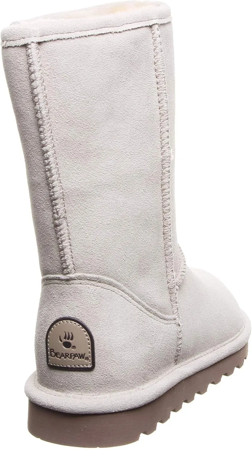 BEARPAW Women's Elle Short Multiple Colors | Women's Boot Classic Suede | Women's Slip On Boot | Comfortable Winter Boot