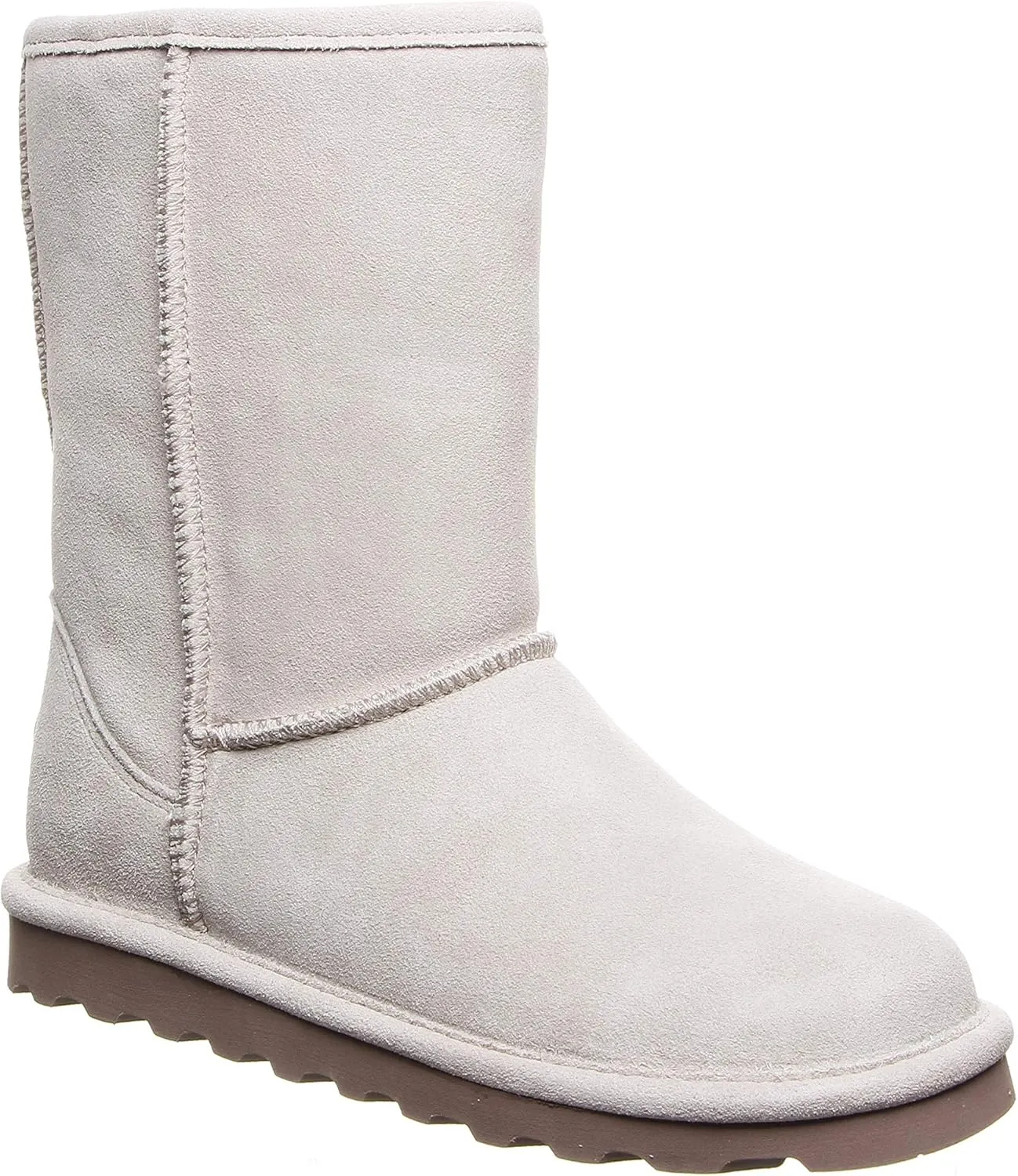 BEARPAW Women's Elle Short Multiple Colors | Women's Boot Classic Suede | Women's Slip On Boot | Comfortable Winter Boot