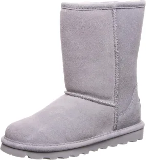 BEARPAW Women's Elle Short Multiple Colors | Women's Boot Classic Suede | Women's Slip On Boot | Comfortable Winter Boot