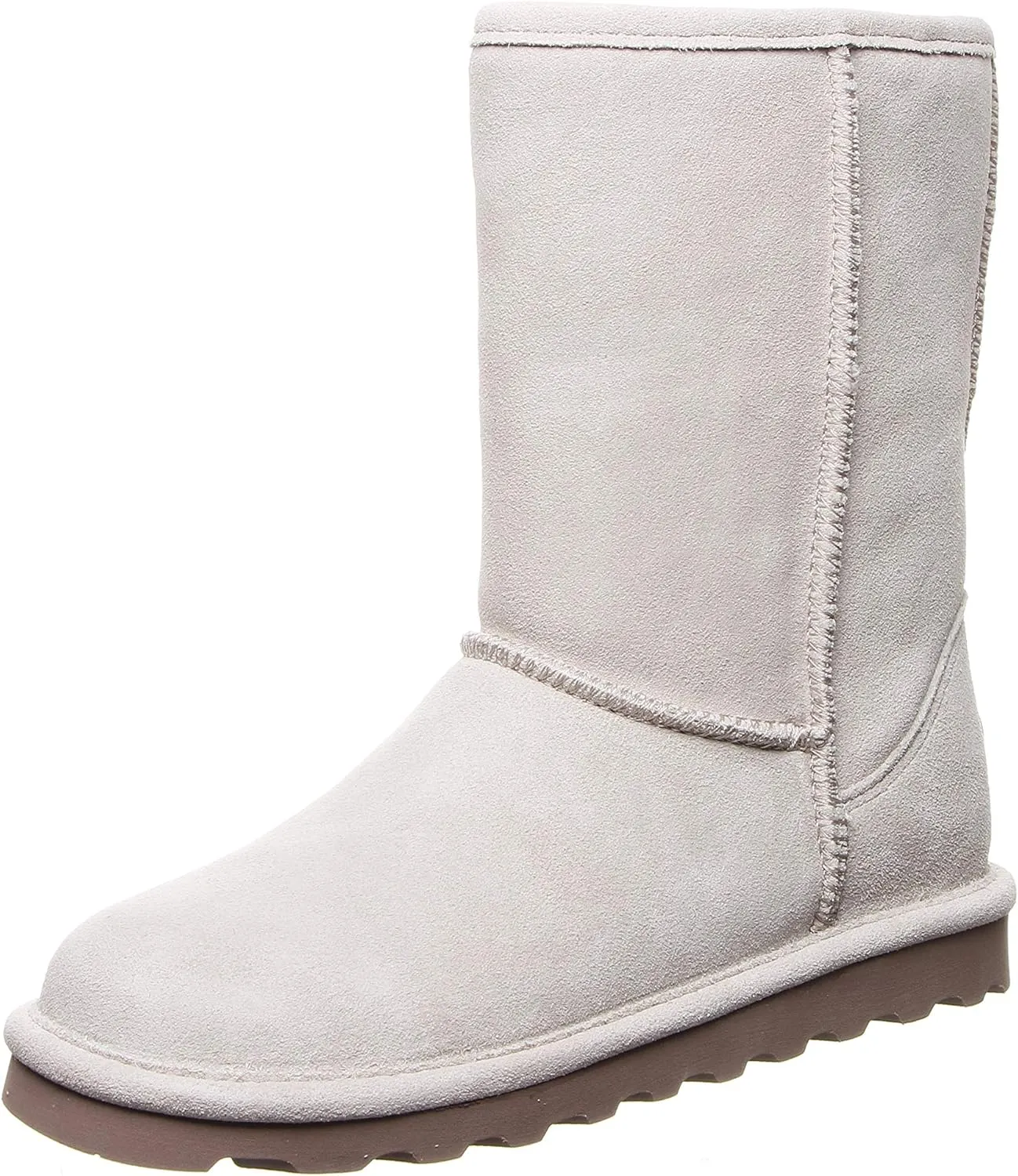 BEARPAW Women's Elle Short Multiple Colors | Women's Boot Classic Suede | Women's Slip On Boot | Comfortable Winter Boot