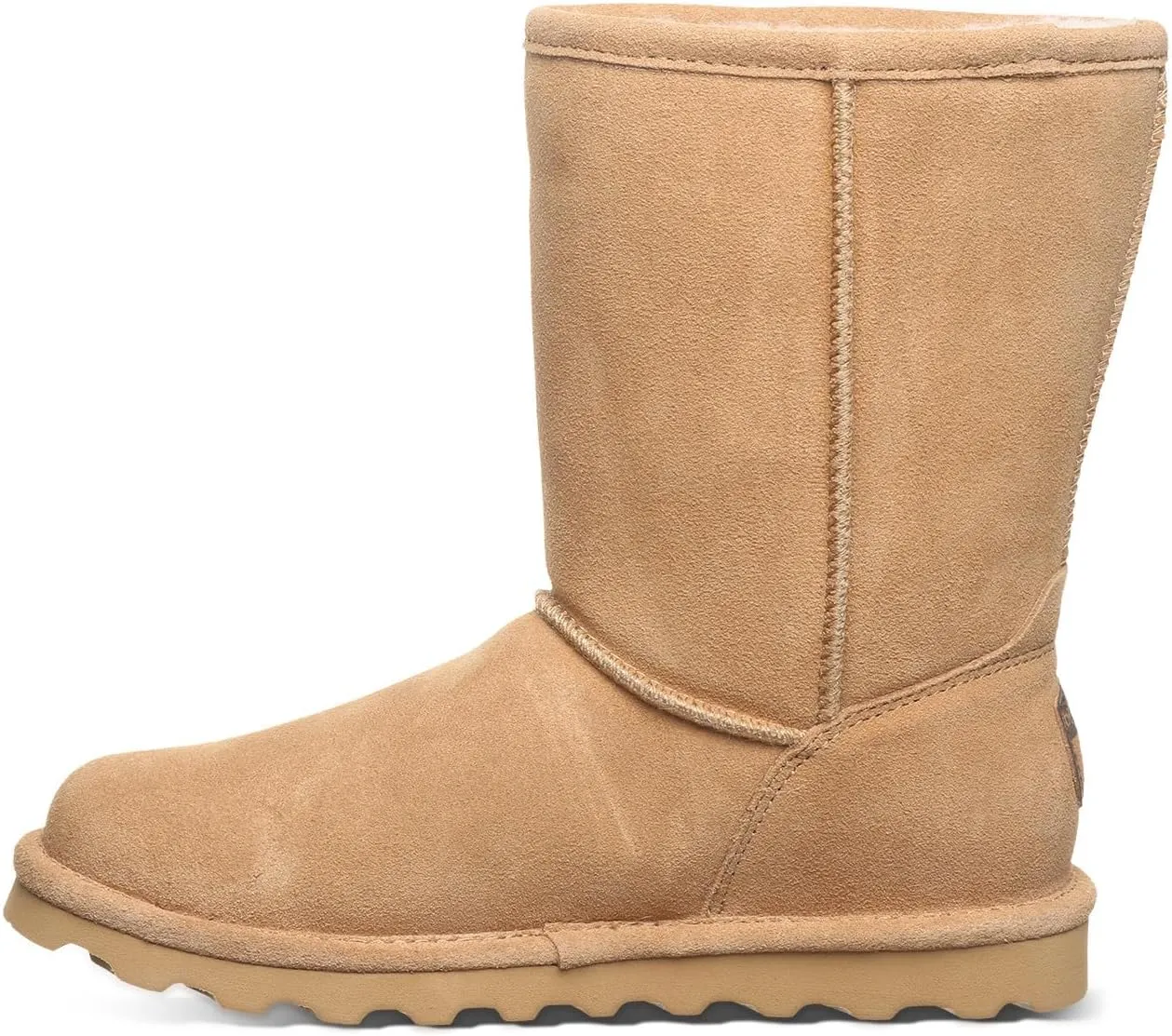 BEARPAW Women's Elle Short Multiple Colors | Women's Boot Classic Suede | Women's Slip On Boot | Comfortable Winter Boot