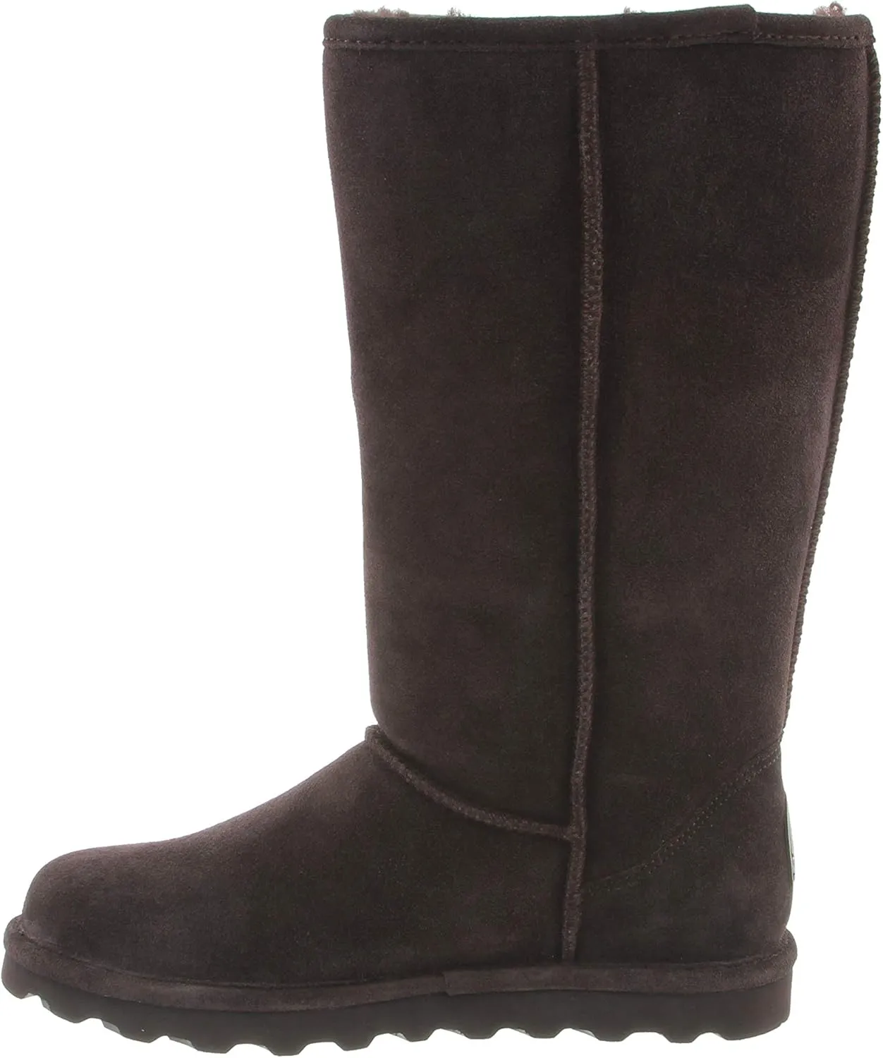 BEARPAW Women's Elle Tall Wide Multiple Colors | Women's Boot Classic Suede | Women's Slip On Boot | Comfortable Winter Boot