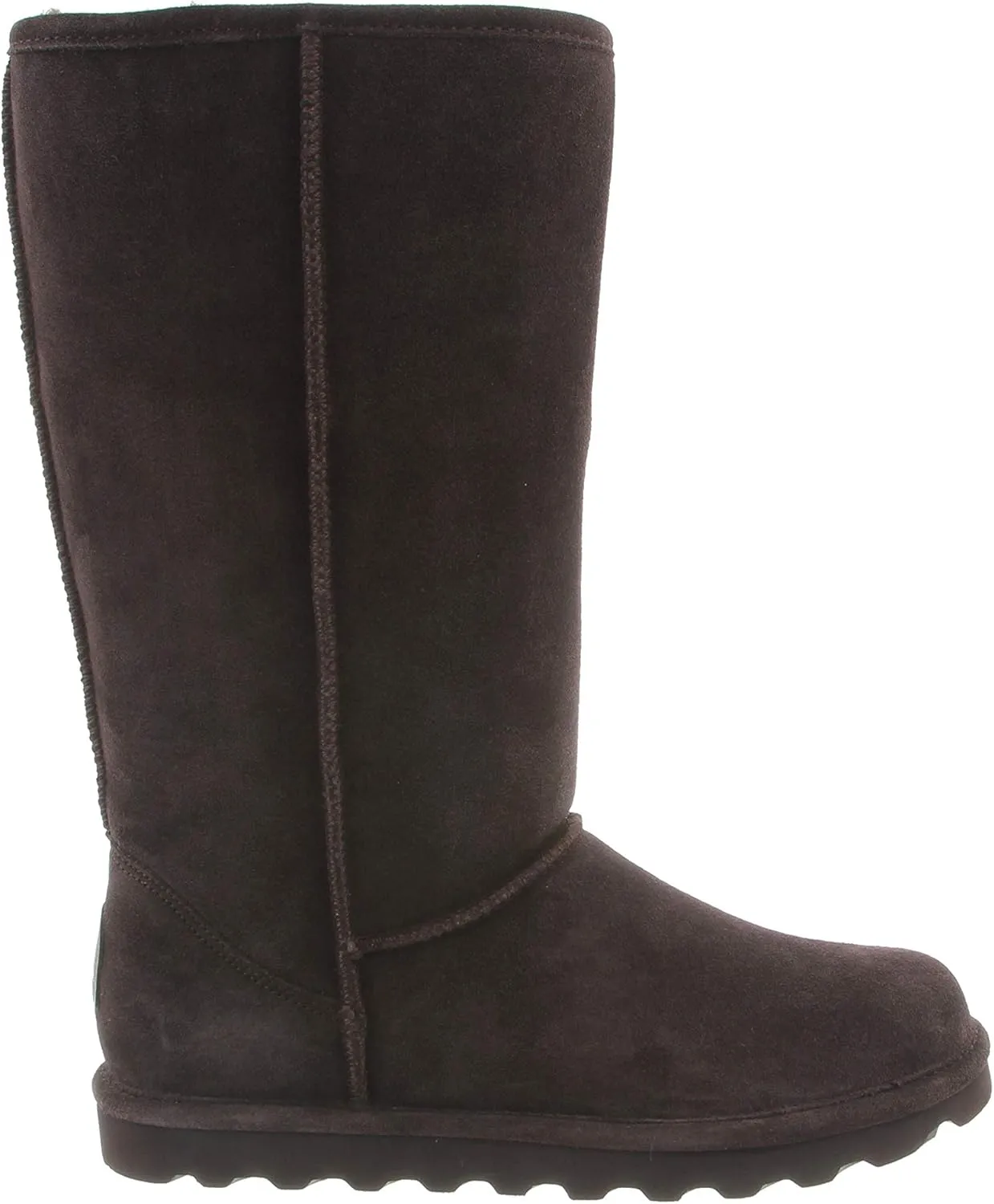 BEARPAW Women's Elle Tall Wide Multiple Colors | Women's Boot Classic Suede | Women's Slip On Boot | Comfortable Winter Boot