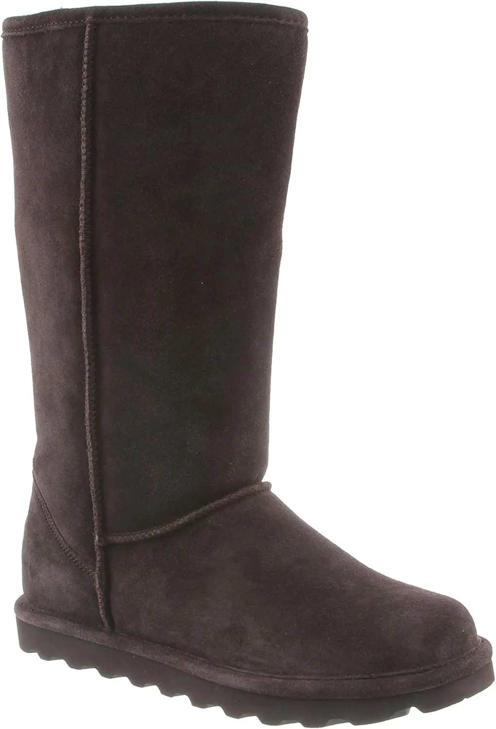 BEARPAW Women's Elle Tall Wide Multiple Colors | Women's Boot Classic Suede | Women's Slip On Boot | Comfortable Winter Boot