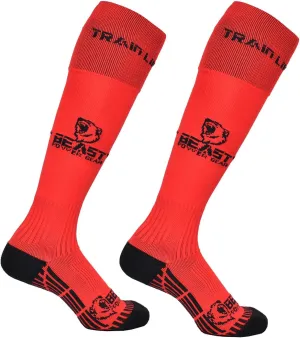 Beastpowergear Deadlift Compression Athletic Socks Knee High Performance Powerlifting Shin Protection Men & Women