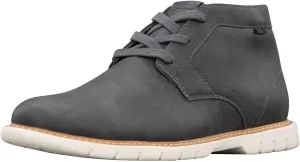 Ben Sherman Mens Whitby Round Toe Chukka Casual Boots - Grey