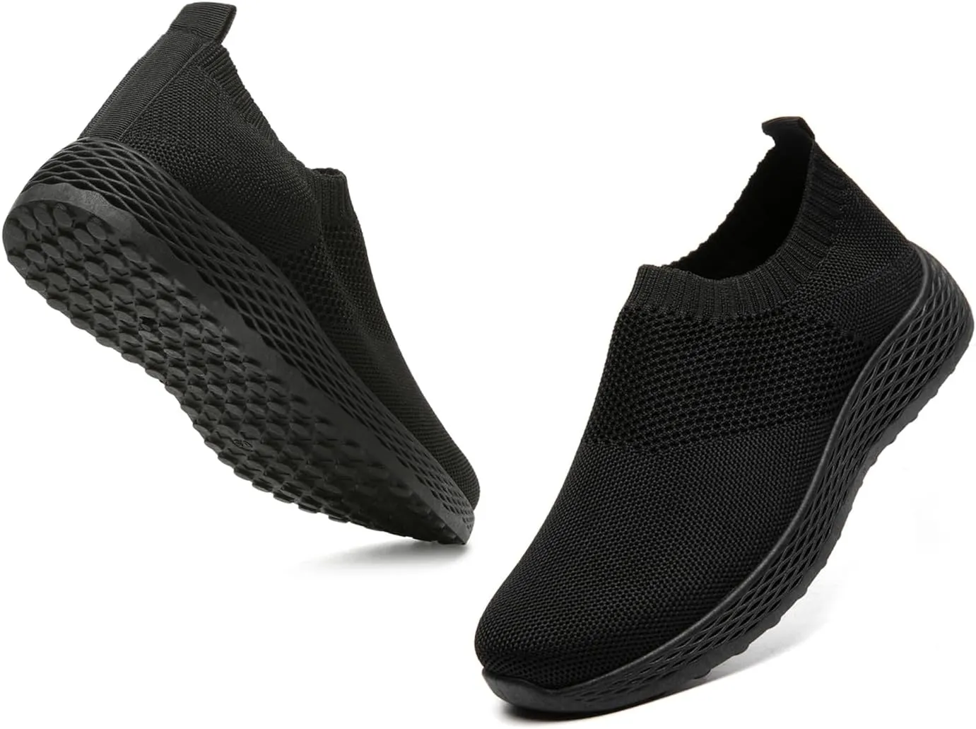 Bernal Womens Walking Tennis Shoes Casual Non Slip Gym Workout Shoes Breathable Mesh Working Sneakers