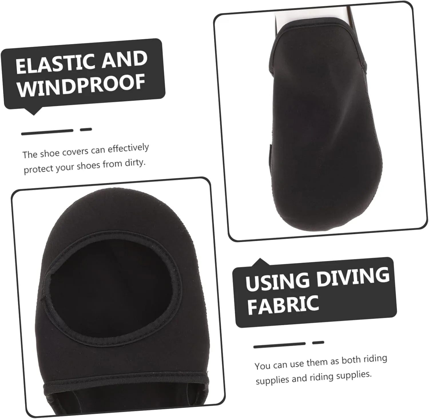 BESTonZON Skid Cycling Shoe Covers Windproof Overshoes for Bowling and Outdoor Riding Durable and Breathable