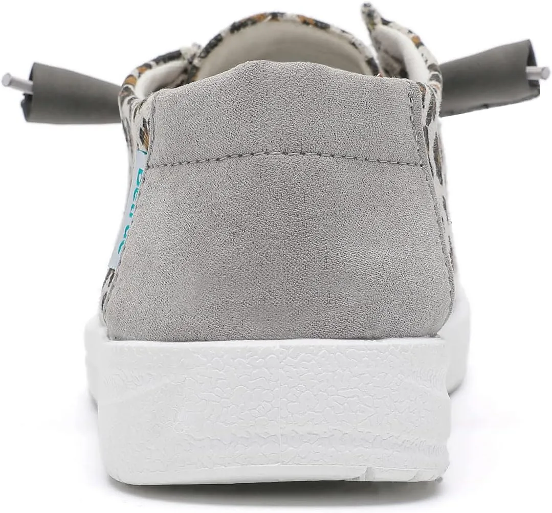 Betrue Lightweight Boat Shoes for Women, Womens Casual Loafers, Womens Slip On Deck Shoes, Breathable Canvas Sneakers for Women