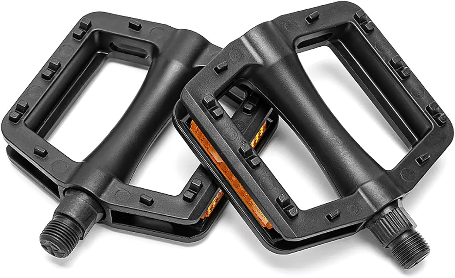Bike Pedals for Merida Big Trail 500, Non-Slip Platform Pedals Bicycle Pedal with Safety Reflector, Durable Lightweight Bicycle Flat Pedals
