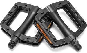 Bike Pedals for Merida Big Trail 500, Non-Slip Platform Pedals Bicycle Pedal with Safety Reflector, Durable Lightweight Bicycle Flat Pedals