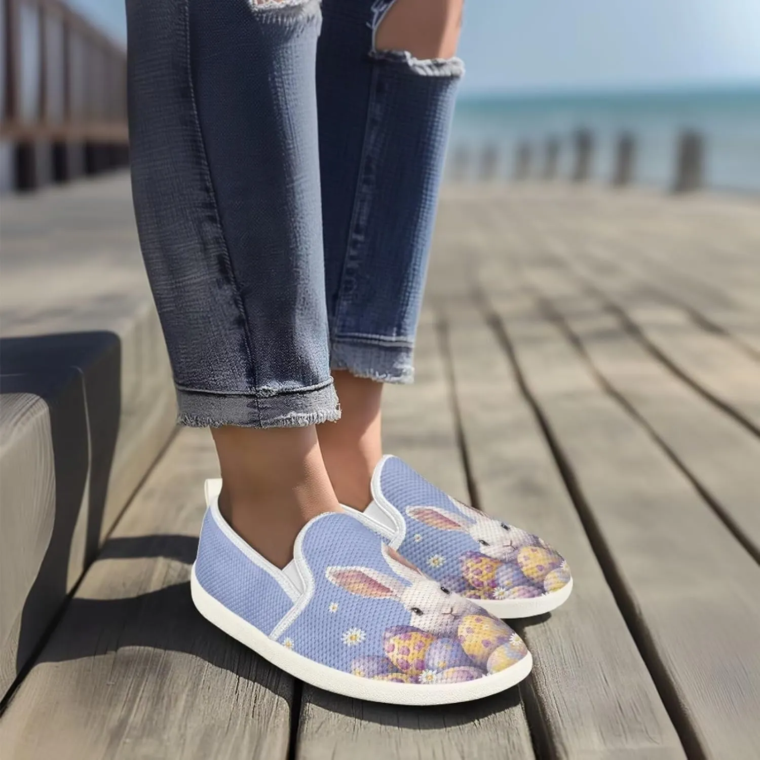 Binienty Women Laofers Shoes Comfort Casual Slip On Walking Shoes Dress Shoes Flat Work Shoe