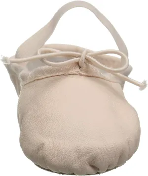 Bloch Dance Girl's Dansoft Full Sole Leather Ballet Slipper/Shoe, Theatrical Pink, 11.5 X-Wide Little Kid