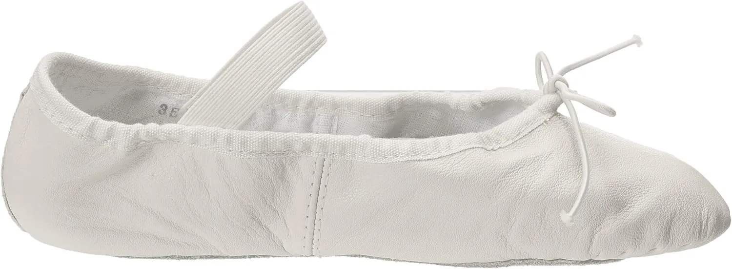 Bloch unisex-child Bloch Dance Girl's Dansoft Full Sole Leather Ballet Slipper/Shoe