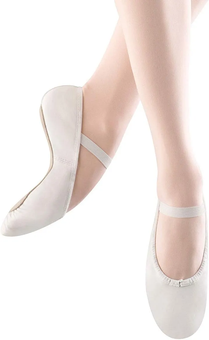 Bloch unisex-child Bloch Dance Girl's Dansoft Full Sole Leather Ballet Slipper/Shoe