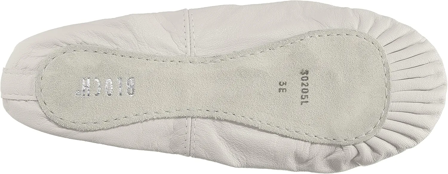 Bloch unisex-child Bloch Dance Girl's Dansoft Full Sole Leather Ballet Slipper/Shoe