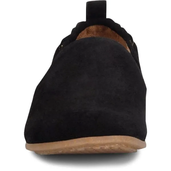 Born Black Margarite Suede Womens Flats BR0043509