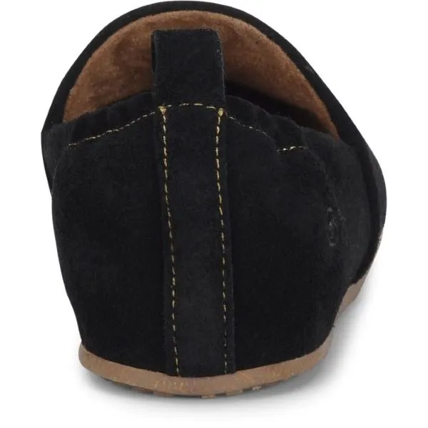 Born Black Margarite Suede Womens Flats BR0043509