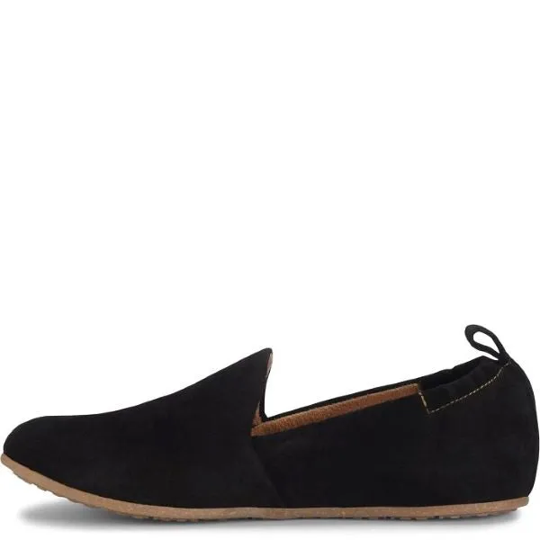 Born Black Margarite Suede Womens Flats BR0043509