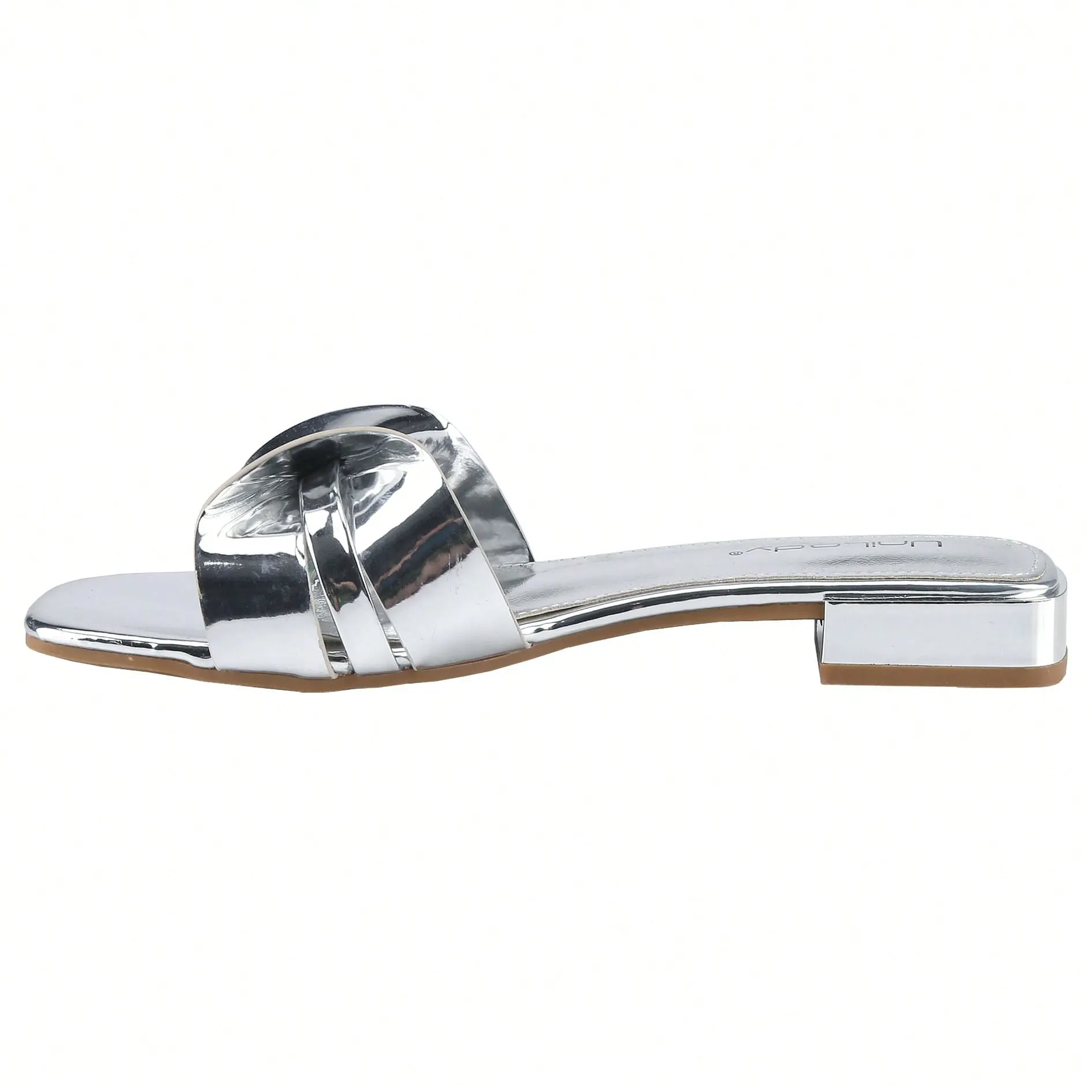 Bowknot Flat Sandals Slip On Slides
