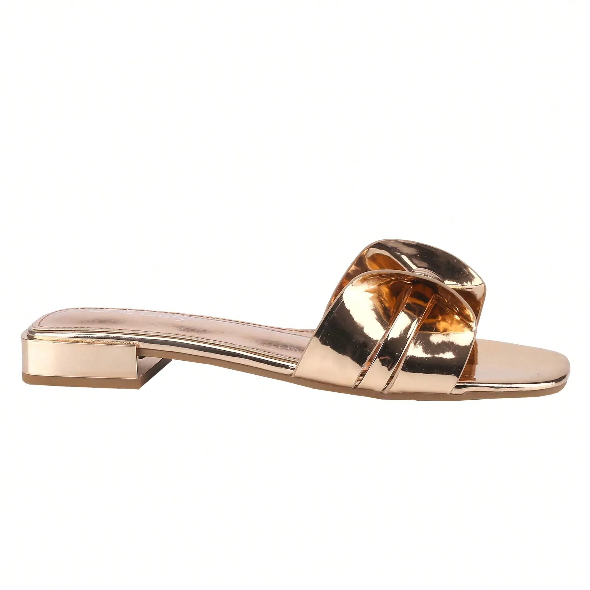Bowknot Flat Sandals Slip On Slides