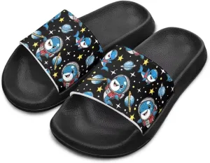 Boys Sandals with Non Slip Footbed Casual Slides Sandals Open Toes Flat