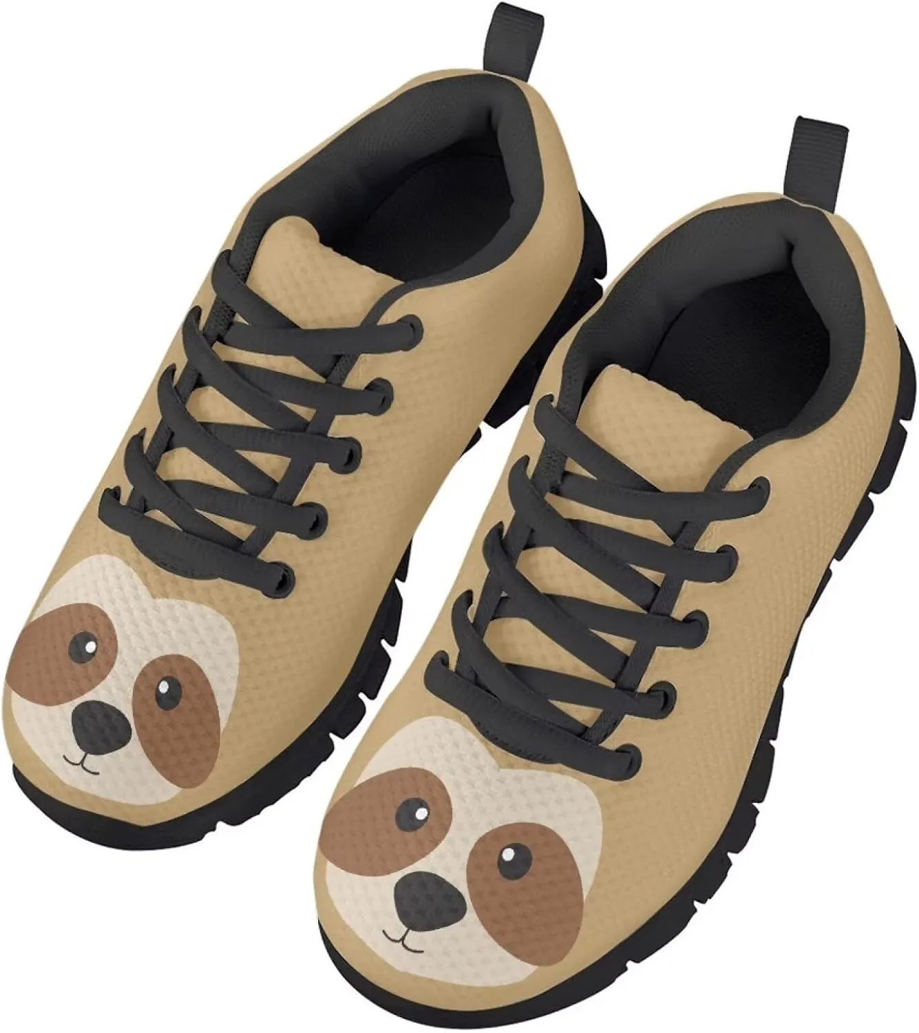 Boys Tennis Shoes Mesh Running Sport Shoe Animal Print Sneaker Lightweight Breathable Lace Up Athletic Shoes US11-5