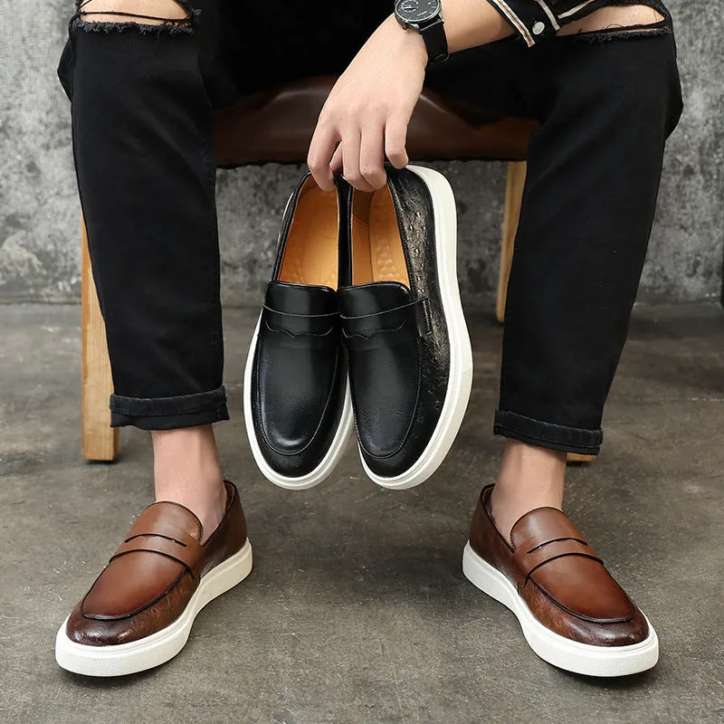 Breathable British Style Loafers