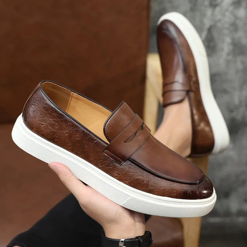 Breathable British Style Loafers