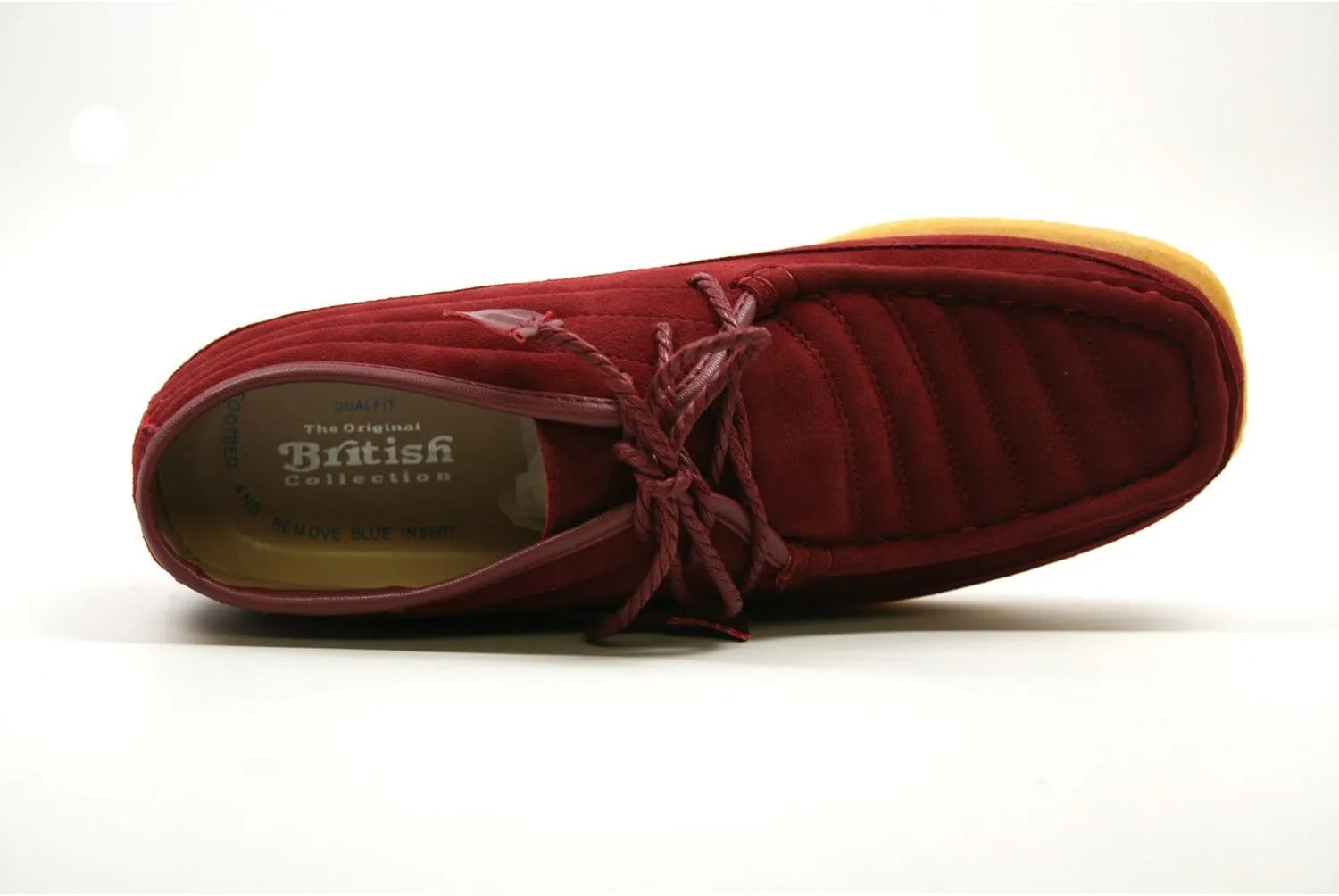 British Collection Men's Castle Three-Quarter Lace Up Shoes