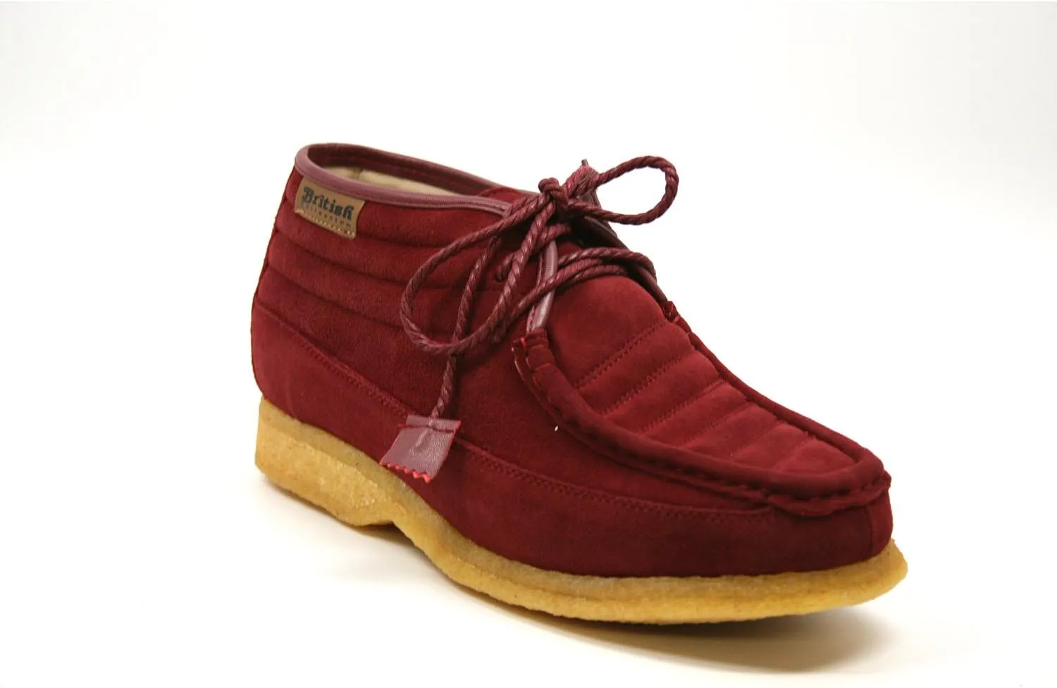 British Collection Men's Castle Three-Quarter Lace Up Shoes
