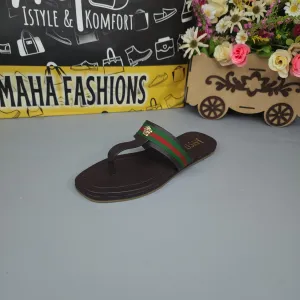 Brown Casual Slippers