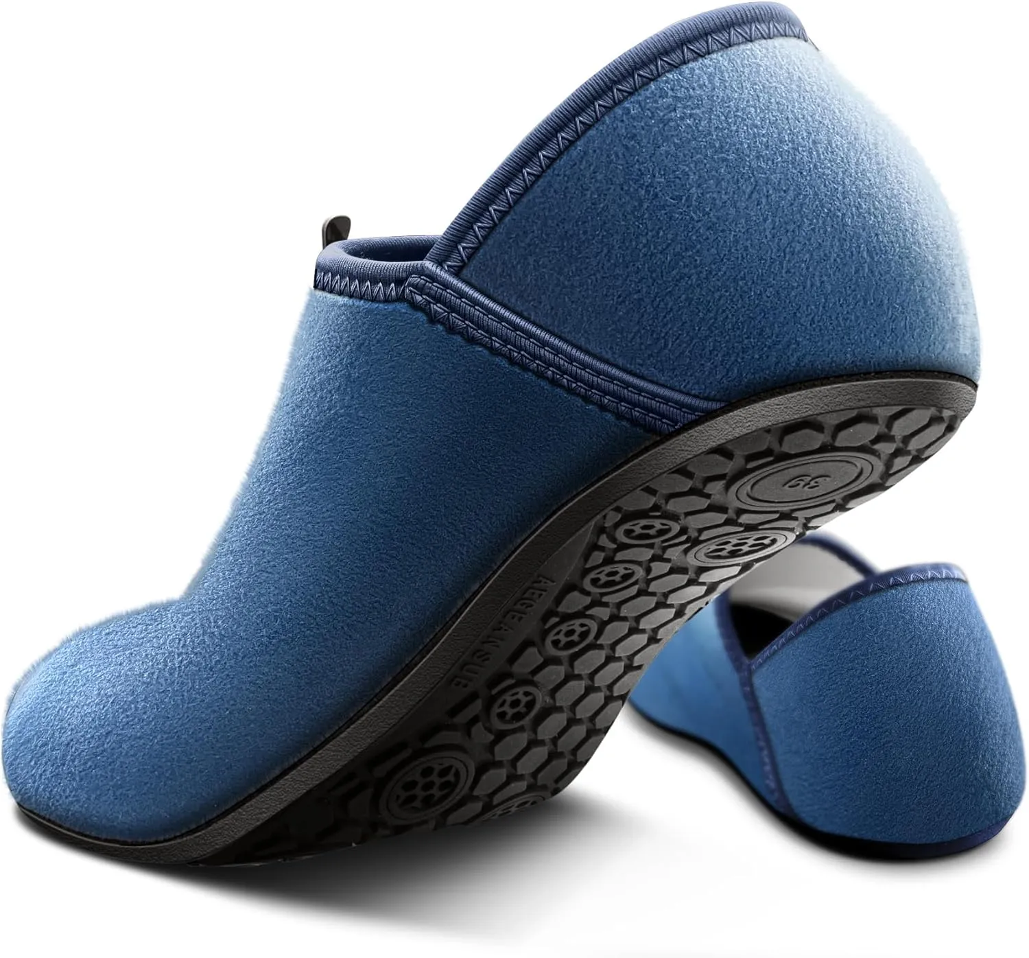 BULLIANT Women Slippers Socks, Slip on Shoes for Women Barefoot Yoga Shoe Comfortable Stretch Fit