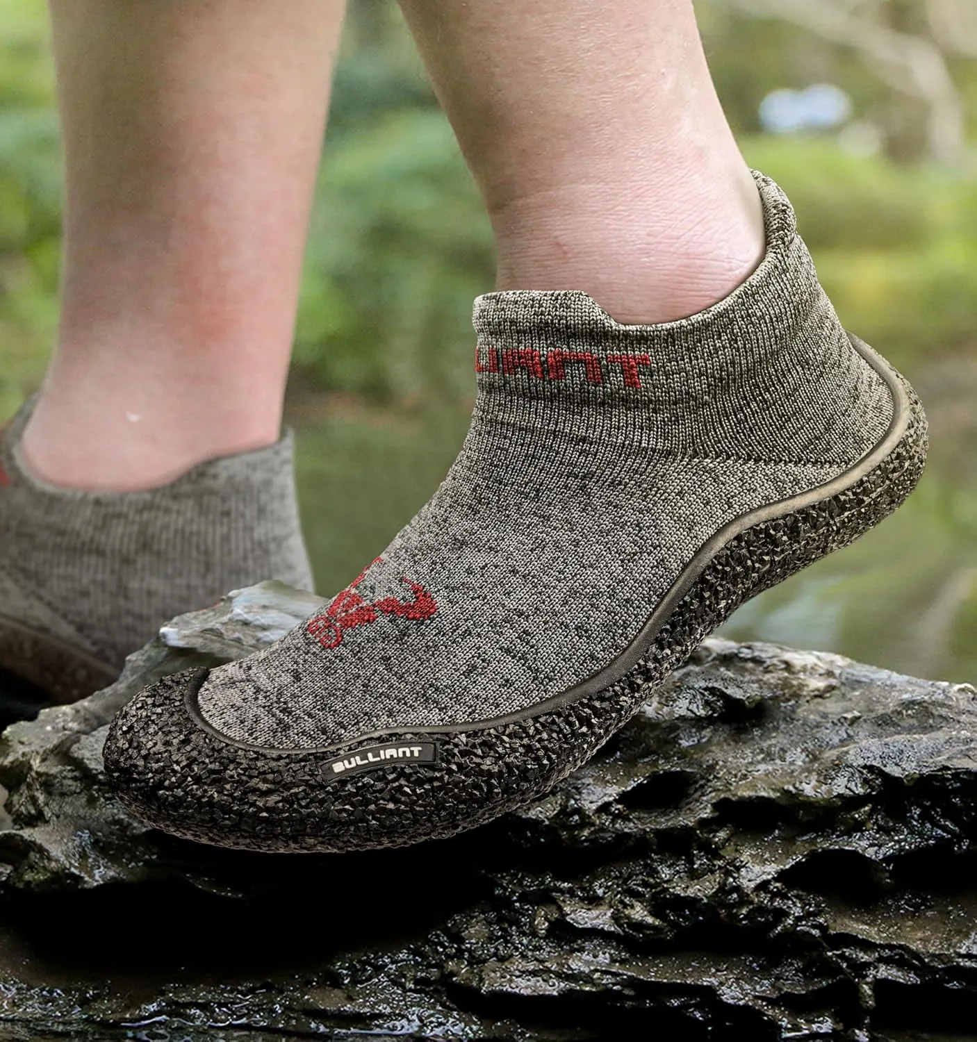 BULLIANT Women Water Shoes Slipper Socks Barefoot Hiking Shoes for Men Women with Cushioned Insole&Drainage Sole