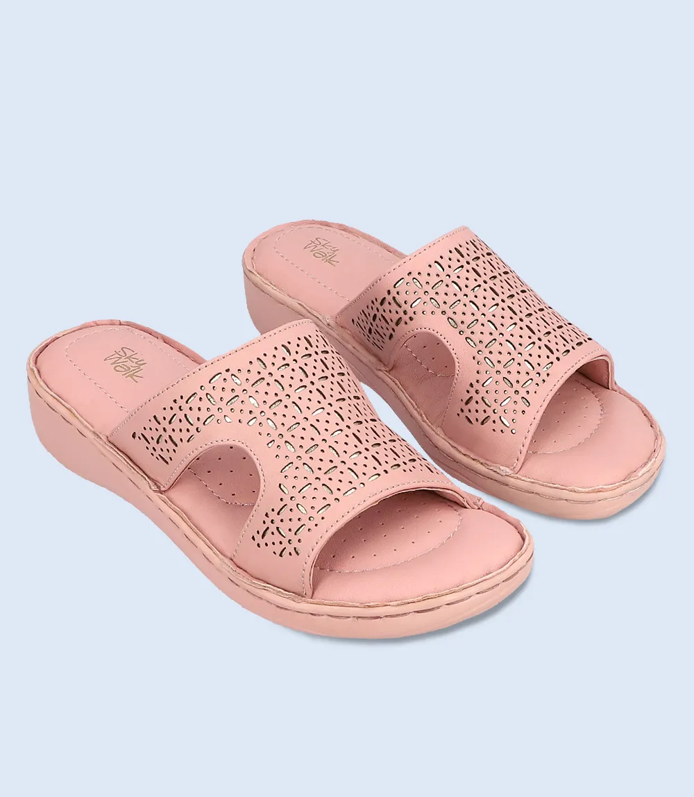 BW9211-TEA PINK-Women Comfort Slipper