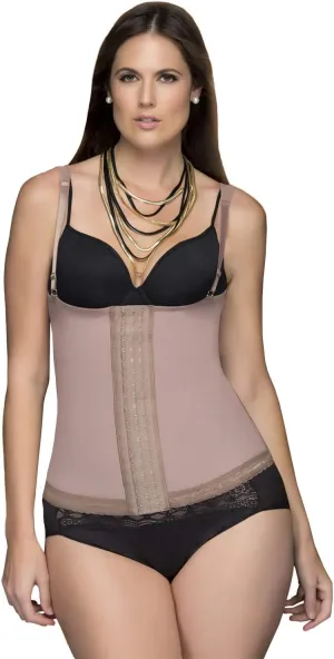 by Fajas D'Prada Tummy Control Everyday Wear Flexible Boning Waist Trainer