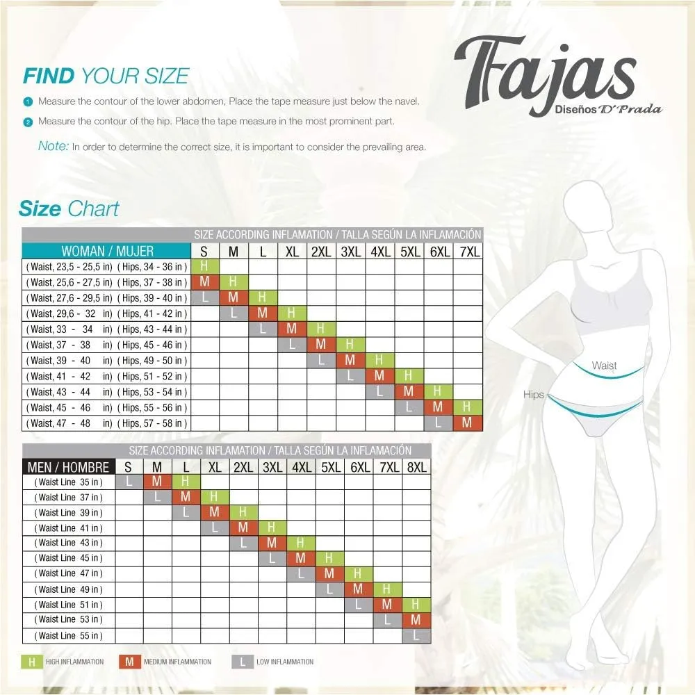 by Fajas D'Prada Tummy Control Everyday Wear Flexible Boning Waist Trainer