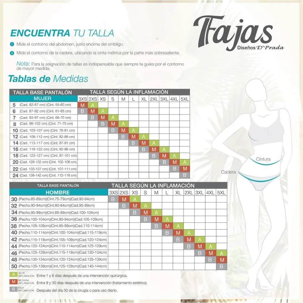 by Fajas D'Prada Tummy Control Everyday Wear Flexible Boning Waist Trainer