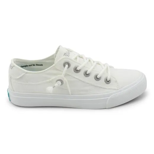 Canvas Blowfish Trainers MARTINA Impeccable Off Refined - Lace - White Pumps: Malibu Up