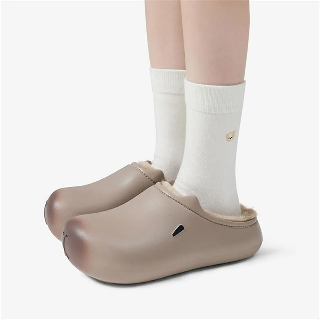 Capybara Slippers, Capybara Plush Bedroom Slipper, Warm Waterproof Cotton Capybara Slippers For Women Men, Indoor and Outdoor