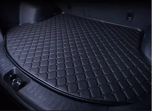 Car Leather Boot Liner Mats for Jaguar F-Pace 2019-2022 2023 2024 2025 Auto Rear Trunk Mat Anti-Slip Waterproof Pad Liner Protector Interior Accessories